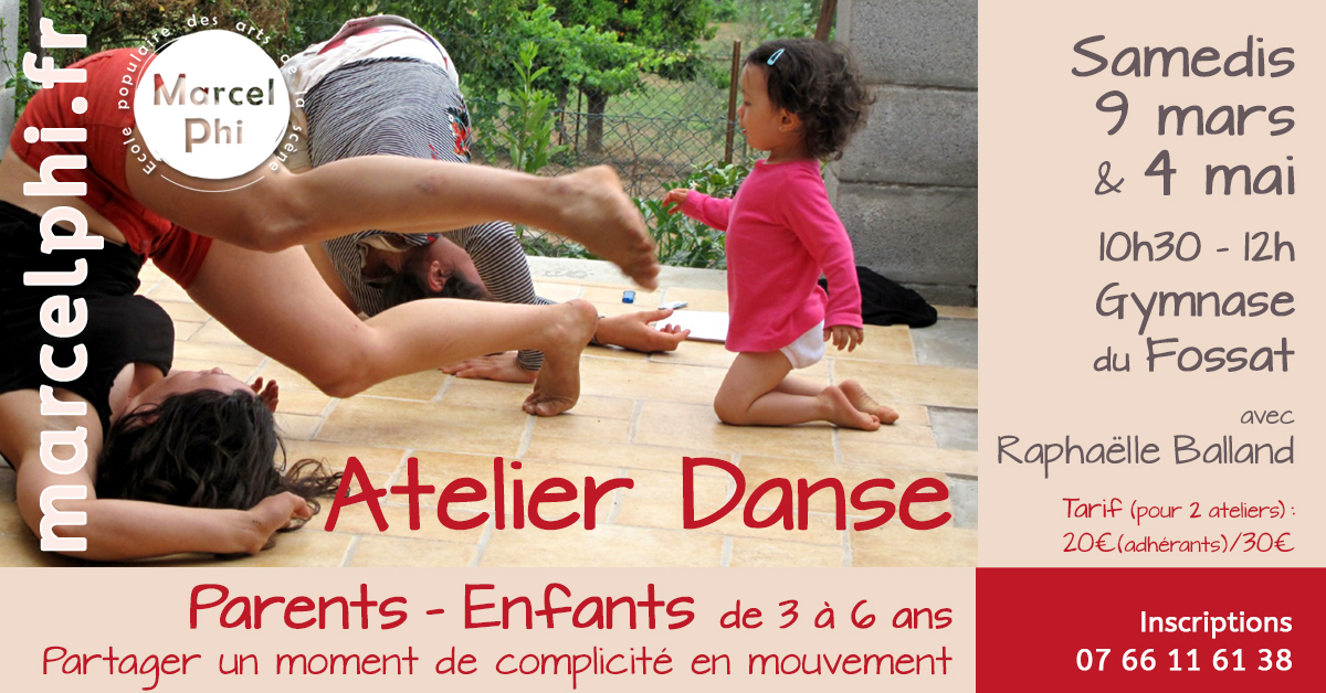 Événement danse parents enfants Raphaëlle Balland 2024